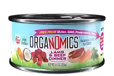 Organomics Lata de Cordero y Res para Gatos de 5.5 oz | Organomics