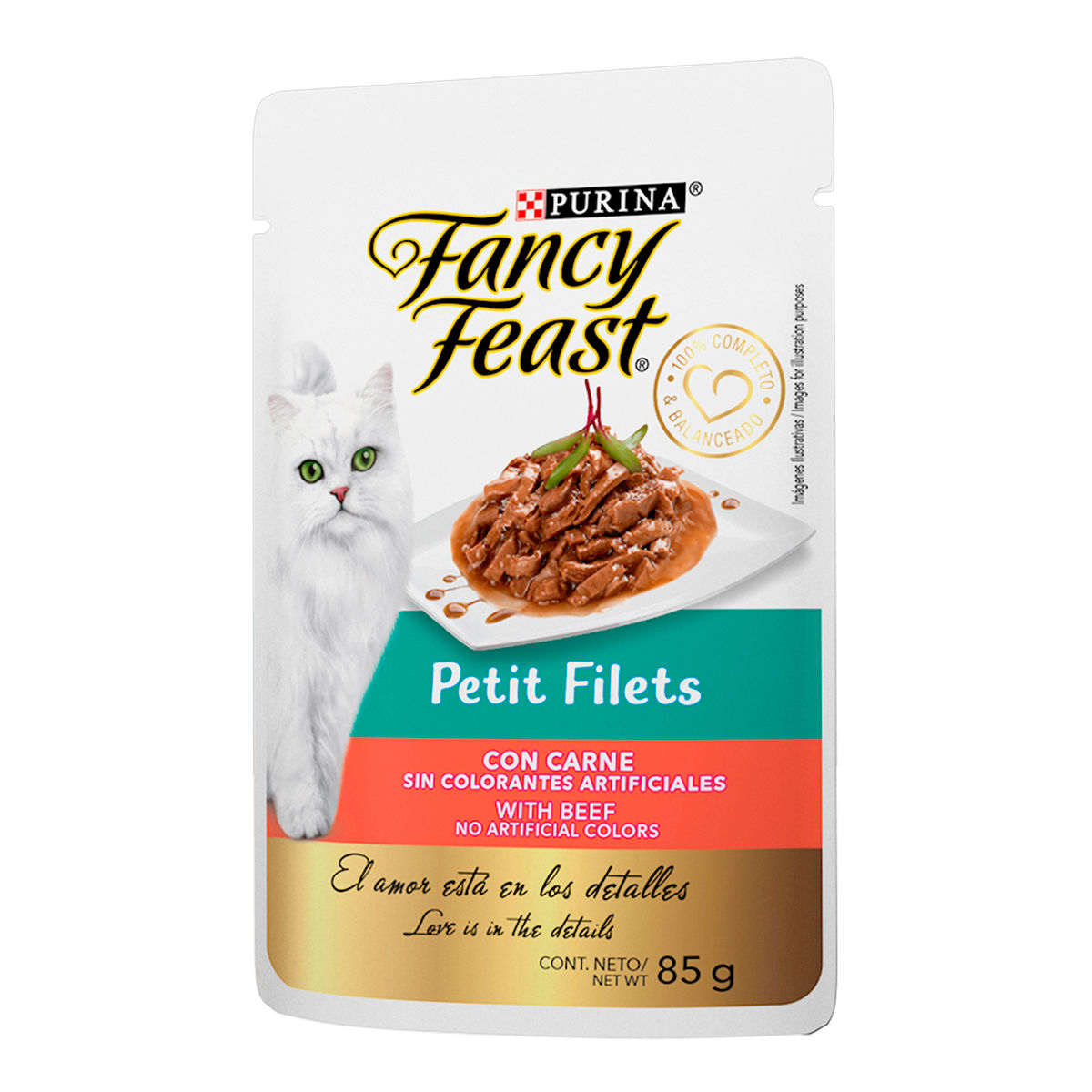 Fancy Feast Petit Fillet Fancy Feast Petit Fillet sobre de 85g carne | de 85g | PURINA