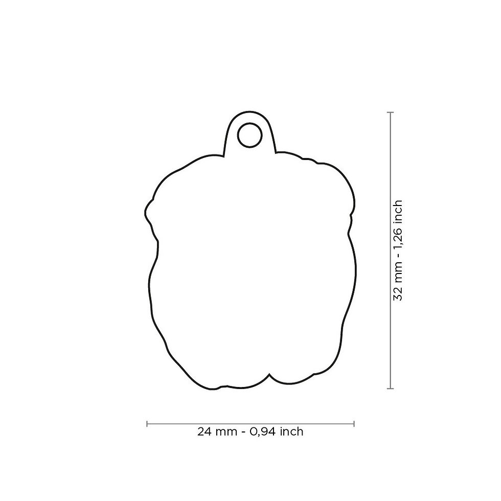 Placa de identificación Shar Pei | My Family