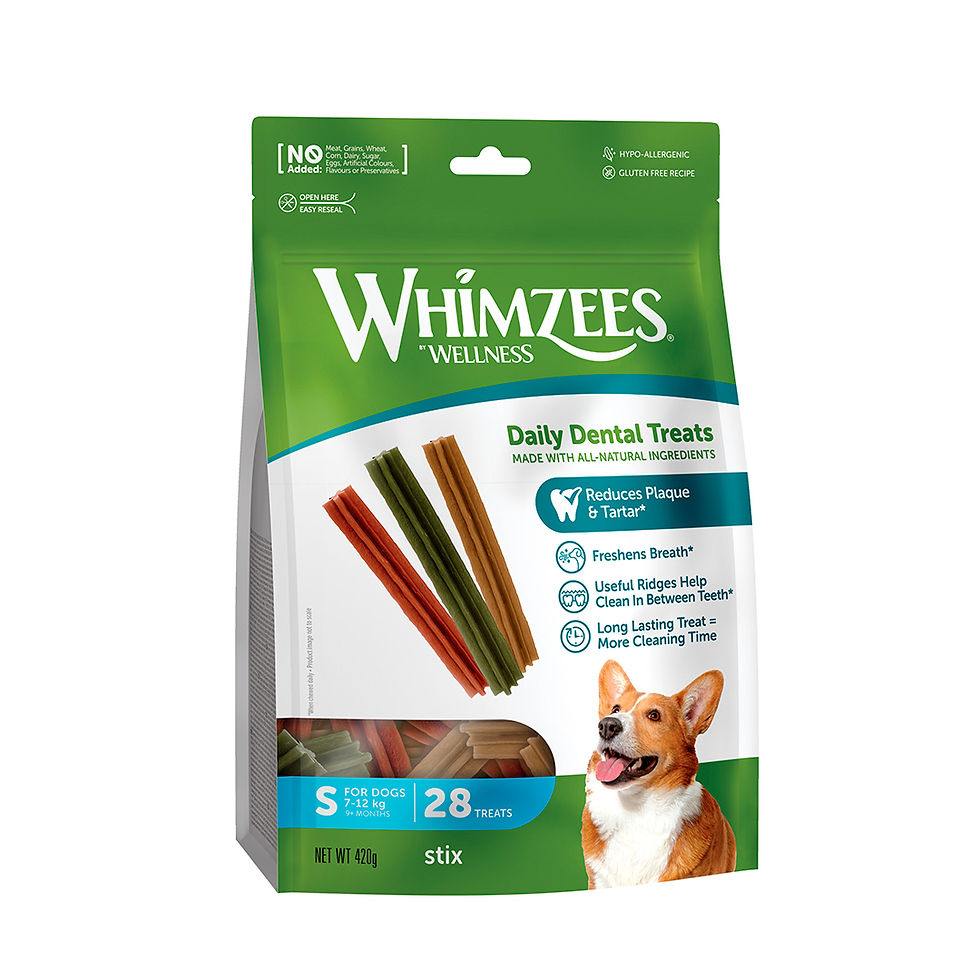 Whimzees Stix S Premio dental vegetariano para perros | Whimzees