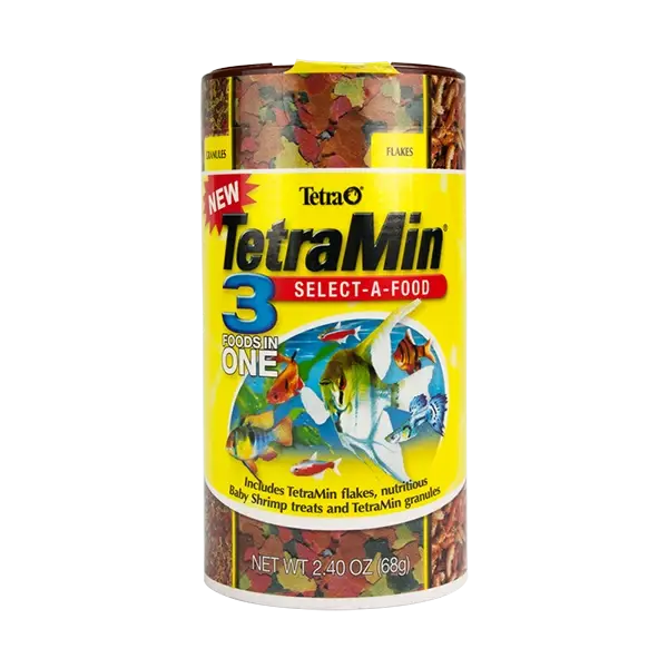Dieta Variada 3 en 1 para Peces Tropicales TetraMin Select-A-Food 68g - 2.4oz | Tetra