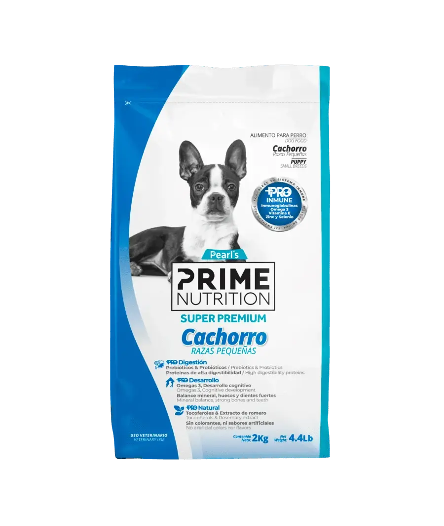 Pearl's Prime Nutrition Super Premium Cachorro Razas Pequeñas | Campi