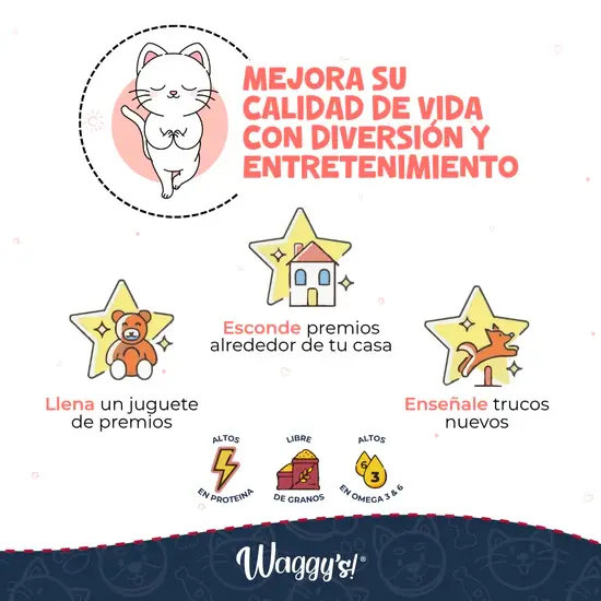 Miniatura: Tuna Bites: Premios Suaves para Gato 60 piezas | Waggy's!