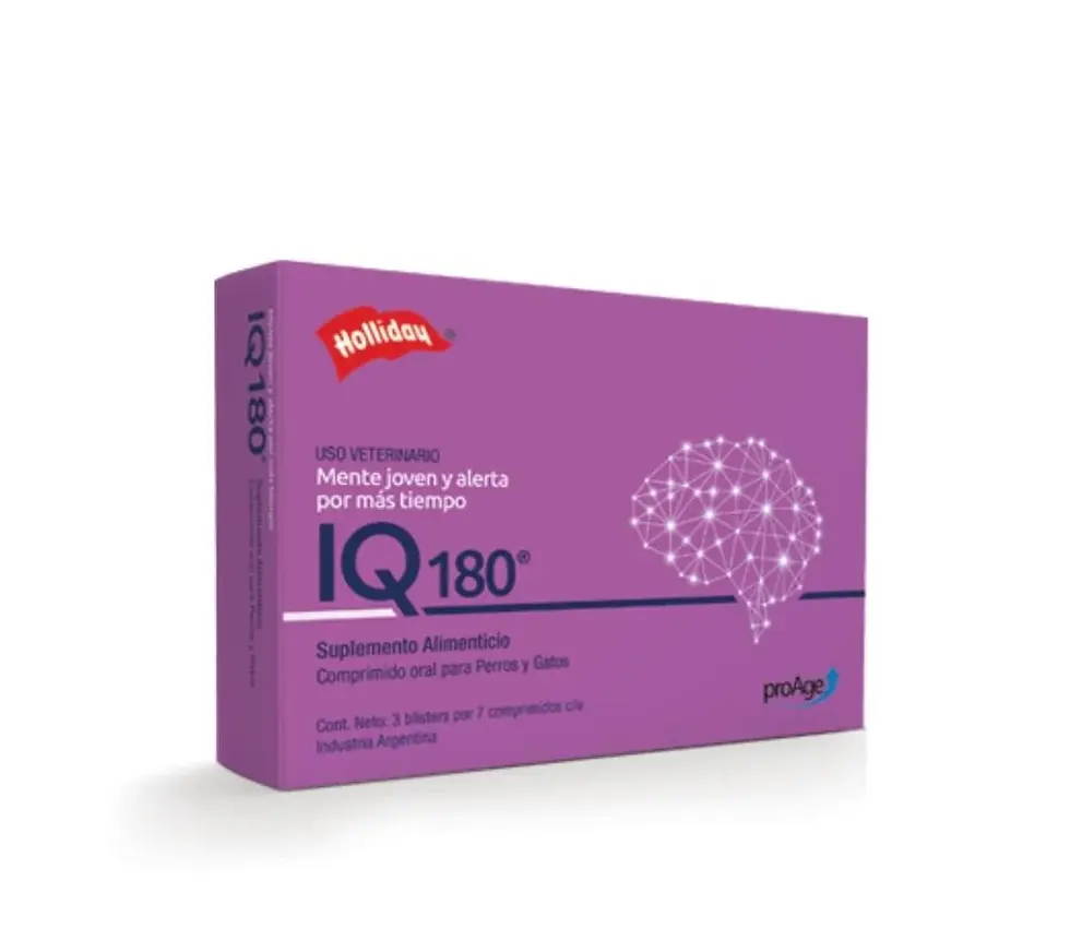 IQ 180® 21 Comprimidos Palatables | Holliday
