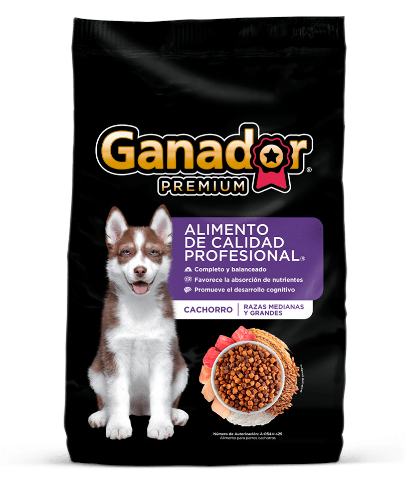 Ganador Premium cachorro razas mediana y grande 20Kg | Ganador Premium