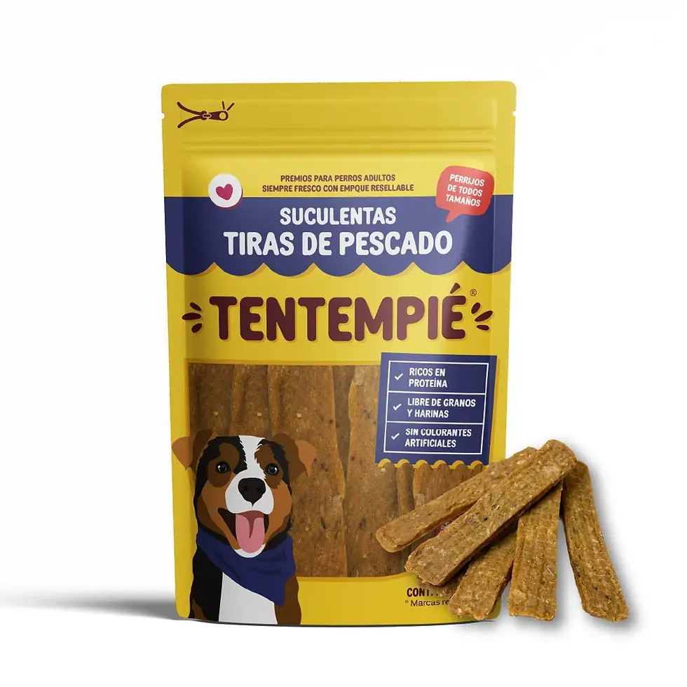 Tentempié Tiras de Pescado 70 g | Pet Galaxy