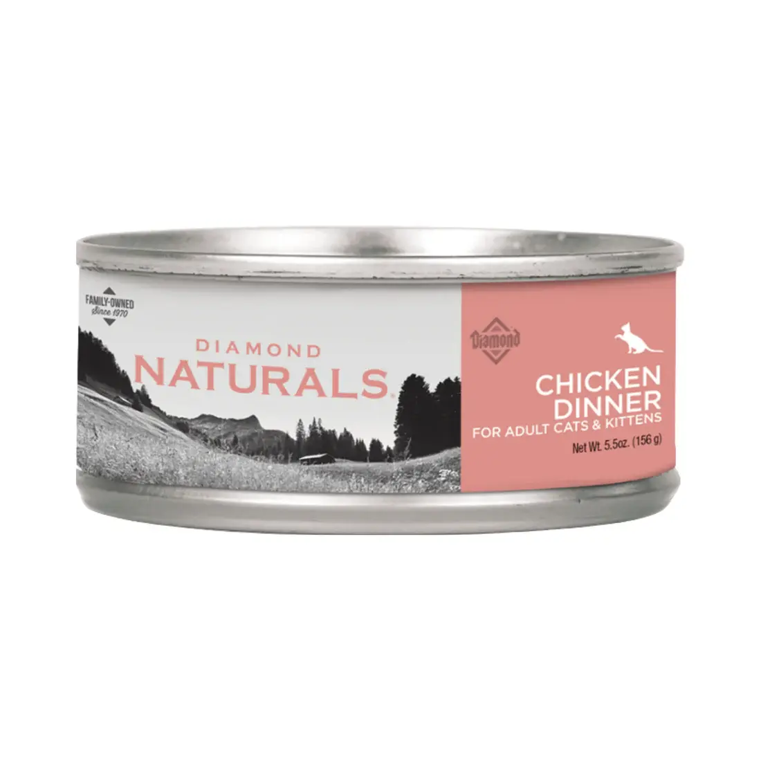 Chicken Dinner Adult Cats and Kittens Lata 156g | Diamond Naturals