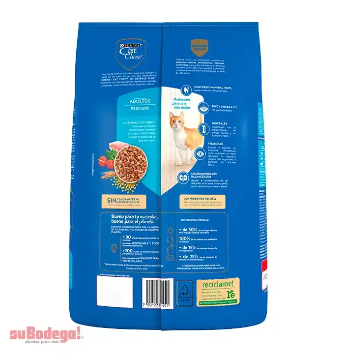 Cat Chow Adulto Pescado | PURINA