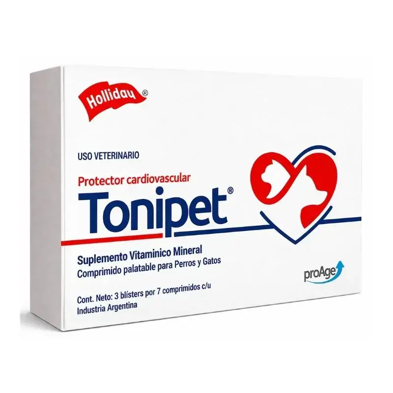 Tonipet Comprimidos Palatables 3 Blísters con 7 comprimidos | Holliday
