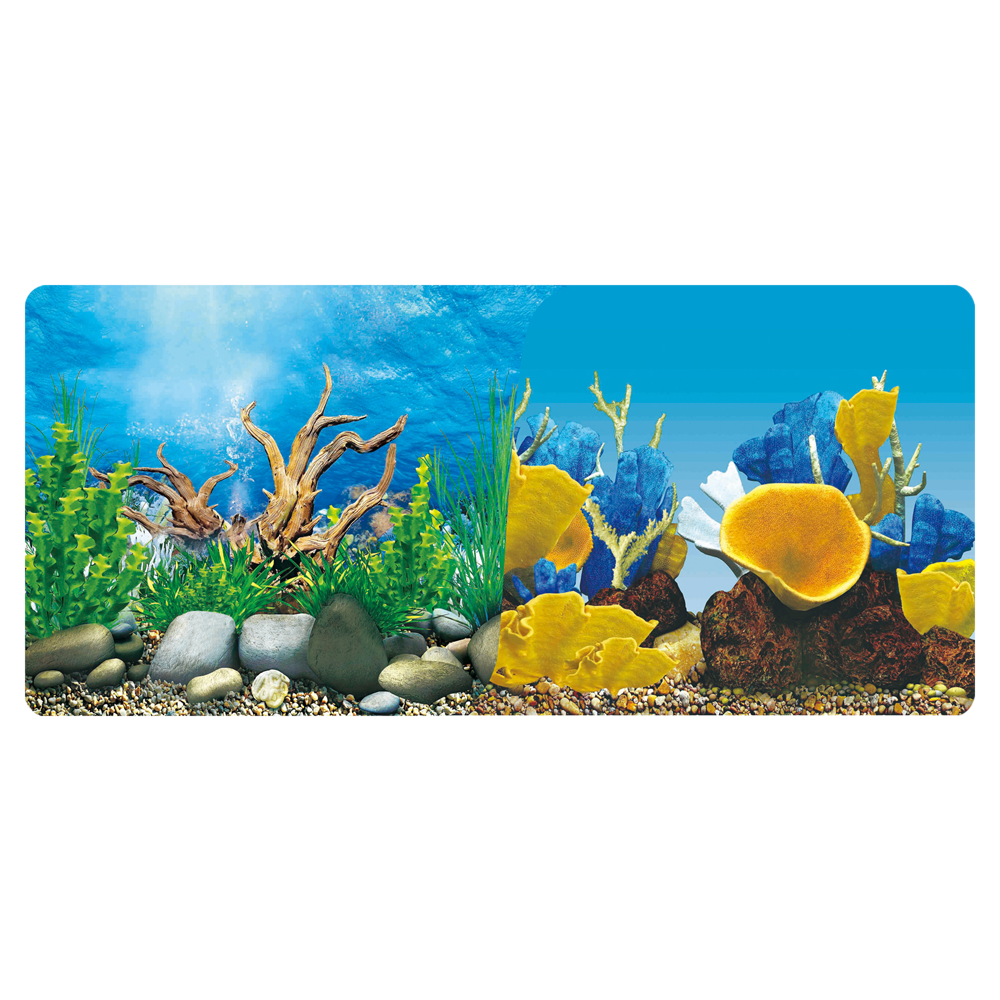 Respaldo doble vista 60cm bosque-corales | Lomas