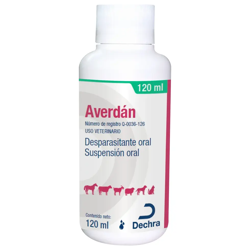 Averdan® Antiparasitario Interno Antihelmíntico de Amplio Espectro 120 ml | Dechra