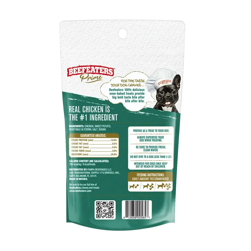 Premios para Perros Sweet Potato Wrapped Chicken 57g | Beefeaters