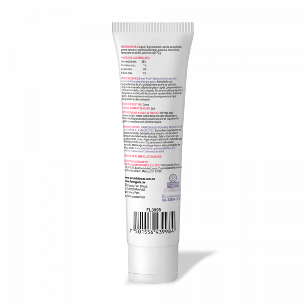 Miniatura: Gel control bolas de pelo para gato 70g | Medical Solutions