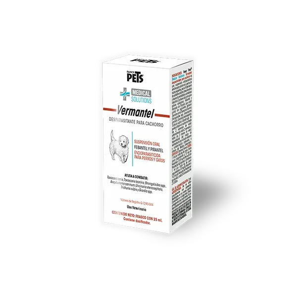 Vermantel Desparasitante para Cachorros 25 ml | Medical Solutions