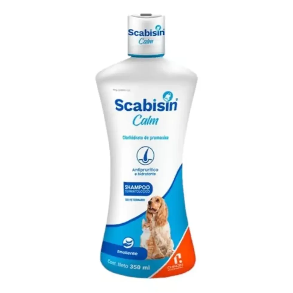 Scabisin Calm Shampoo Dermatológico Alivio Rápido y Efectivo 350ml | CHINOIN