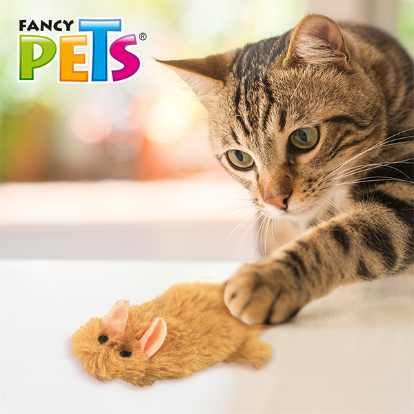 Miniatura: Juguete para gato Skin Ardilla Sound con catnip | Fancy Pets