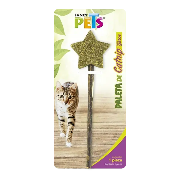 Paleta Estrella de Matatabi y Catnip | Fancy Pets