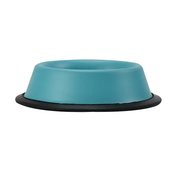 Miniatura: Plato de Acero de Colores con Base Antiderrapante | Fancy Pets