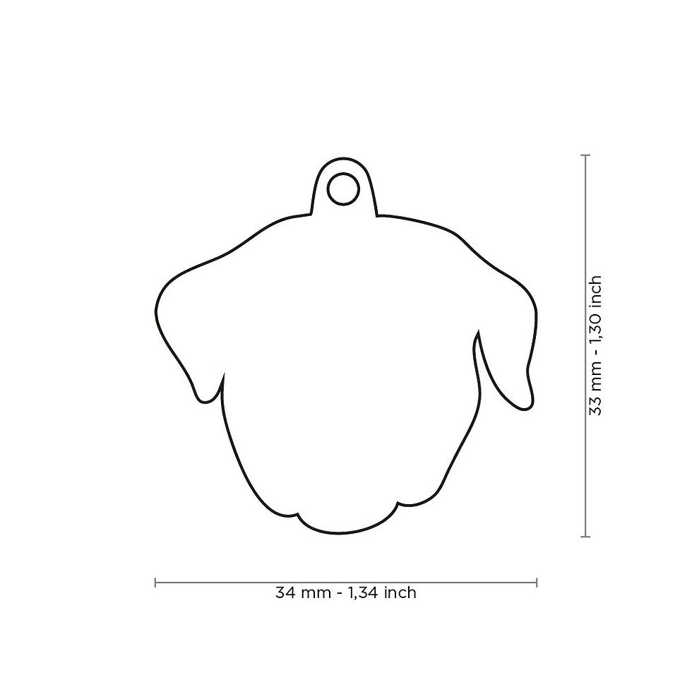 Placa de identificación Rottweiler | My Family