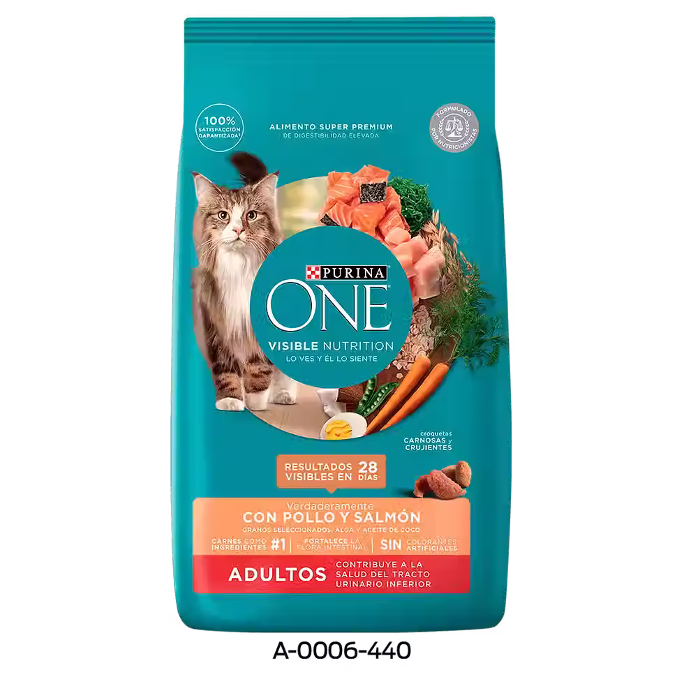 PURINA ONE gato adulto salmón 3.5 Kg | PURINA