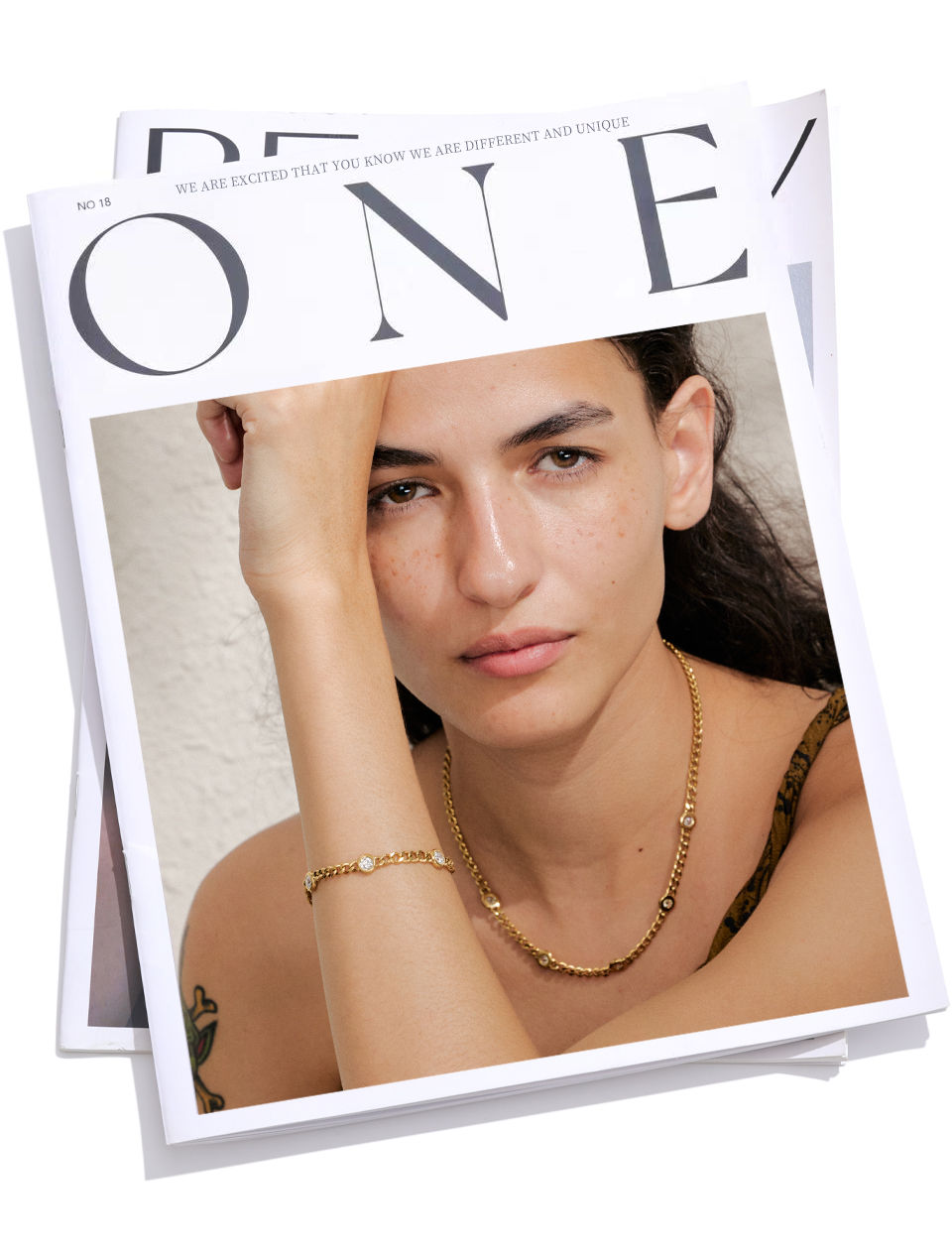 Thumbnail: Elegant Cubic Zirconia Chain Necklace – 316L Stainless Steel