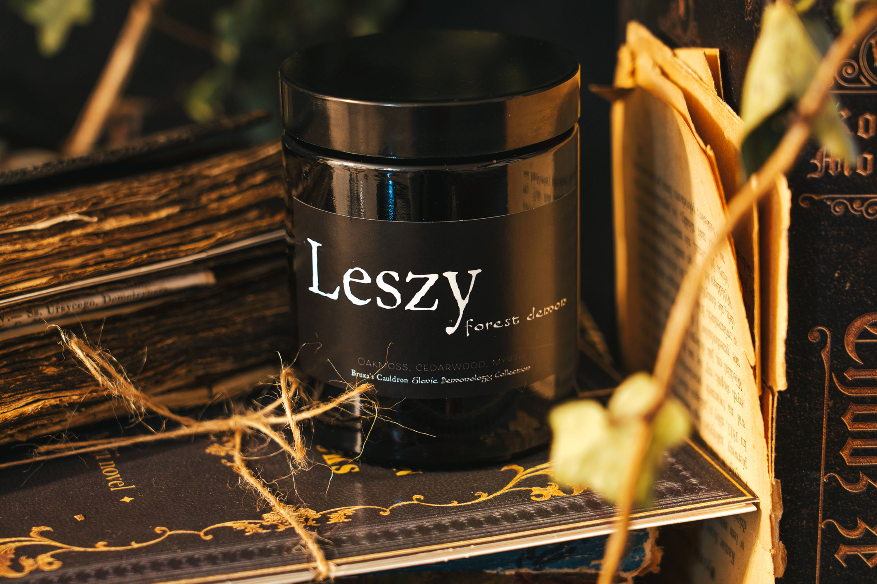 Leszy ✧ oakmoss, cedr, mirra