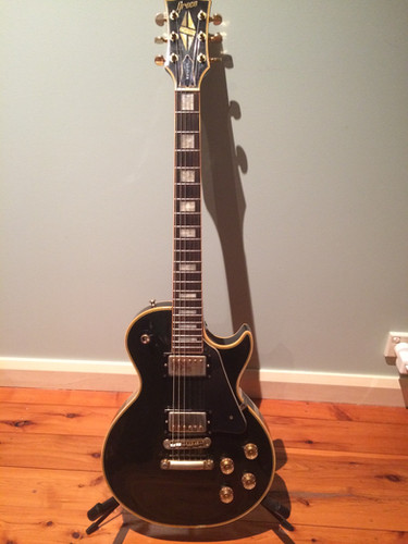 1978 Greco Les Paul Custom Black Beauty EG800 | Greenies Guitar Gear