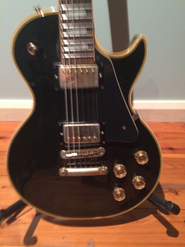 1978 Greco Les Paul Custom Black Beauty EG800 | Greenies Guitar Gear 1978 Greco Les Paul Custom Black Beauty EG800 | Greenies Guitar Gear