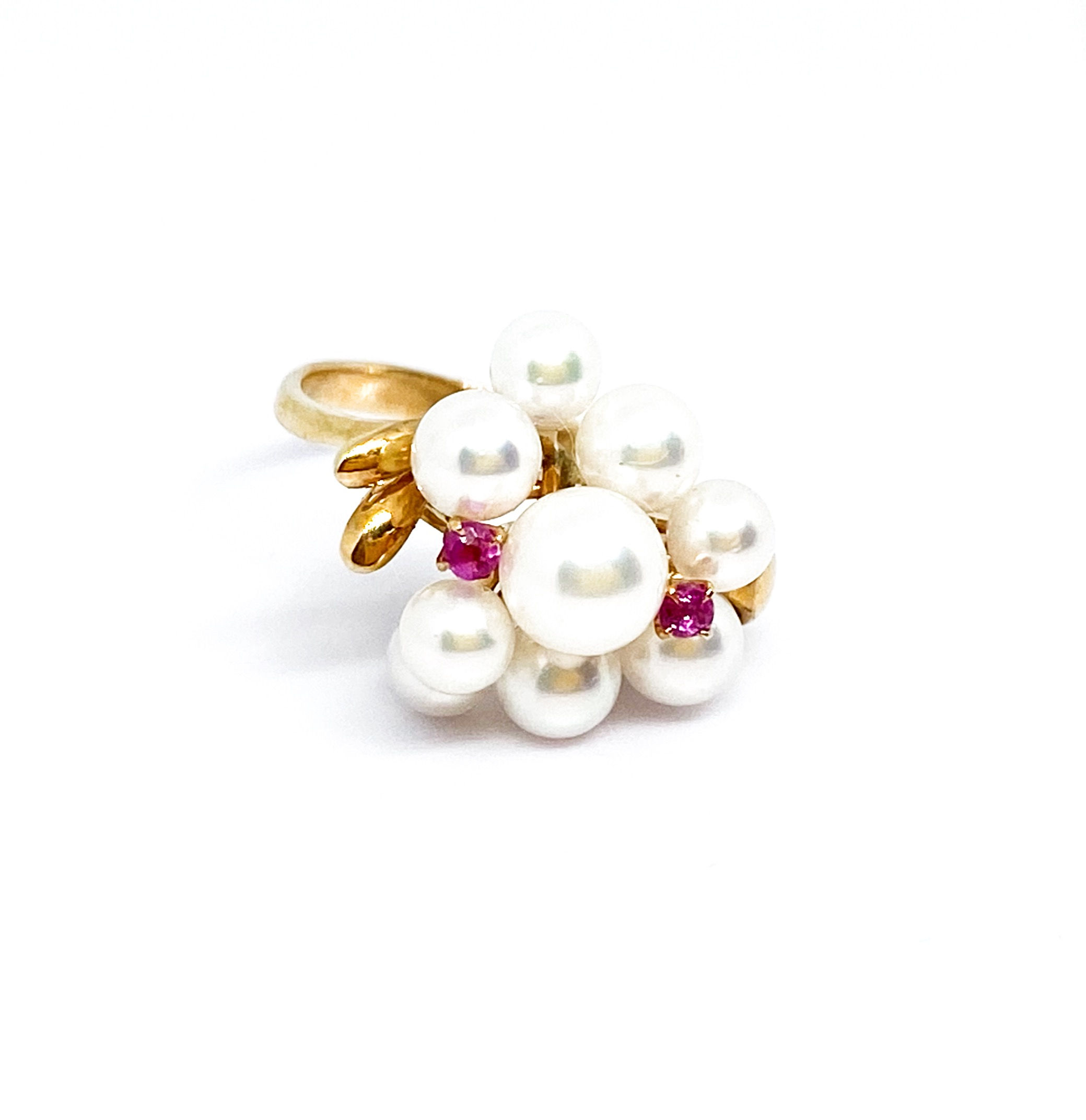 Ruby Pearl Ring
