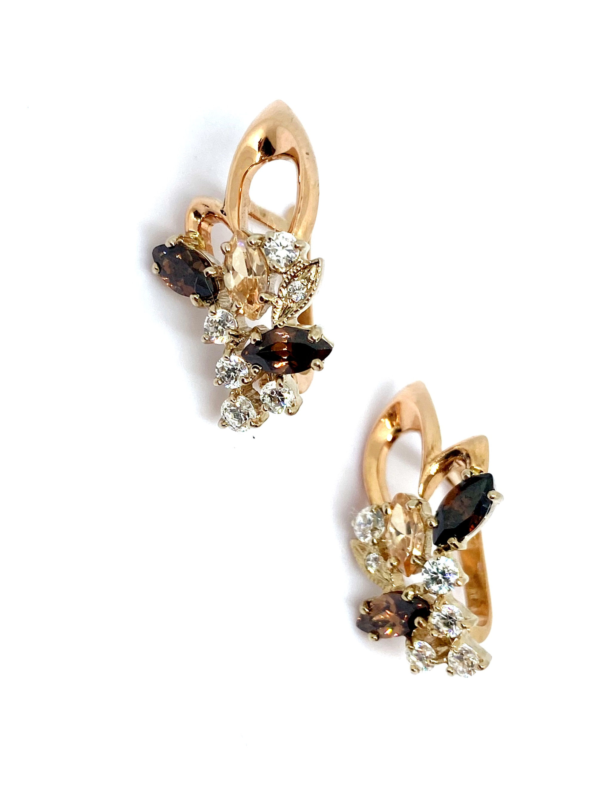 Rose Gold Earrings