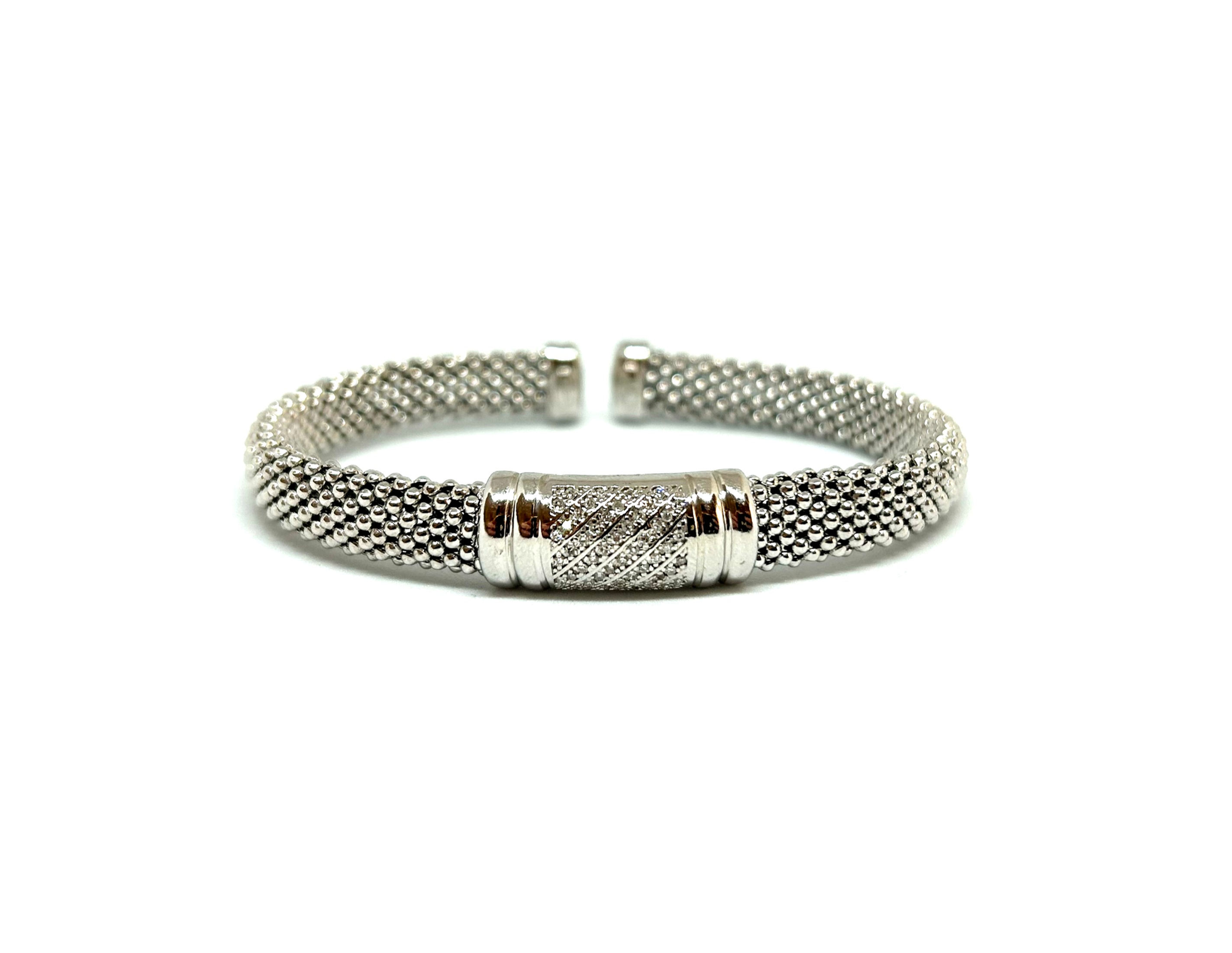 Diamond Mesh Bracelet