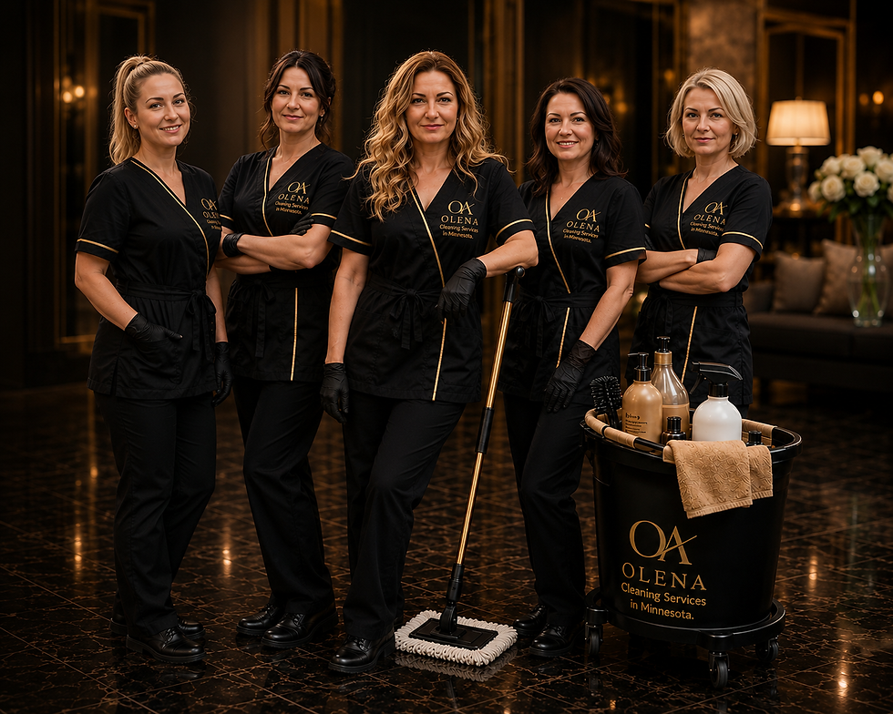 Olena Cleaning Services professional cleaning team