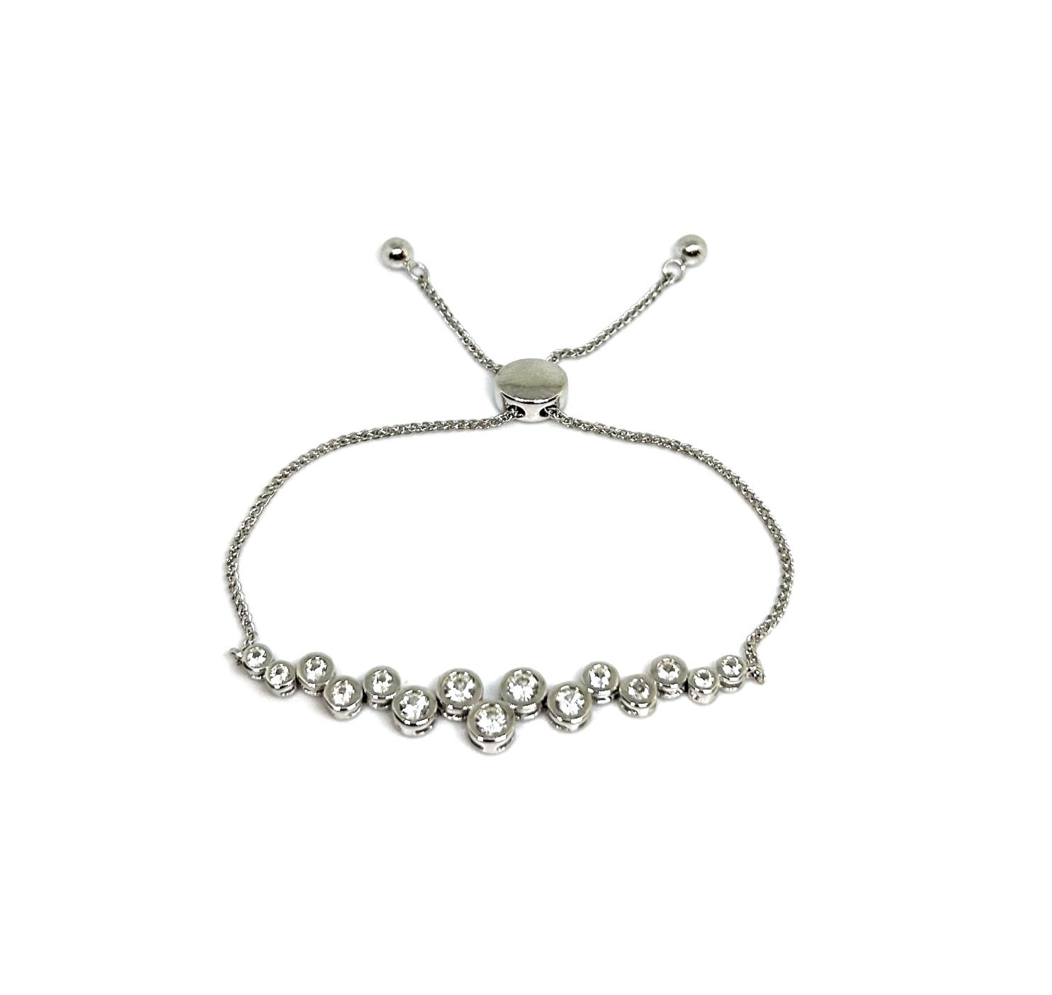 White Sapphires Bracelet