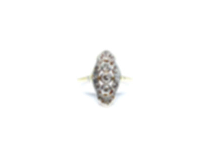 Antique Platinum Diamond Ring