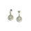 Thumbnail: White Topaz Pendant/Earrings Set