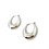 Thumbnail: Polished Oval Hoop Earrings