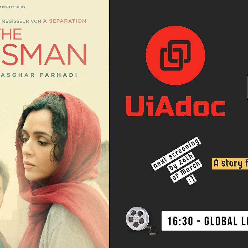 CANCELLED- UiAdoc Cinema Club - The Salesman