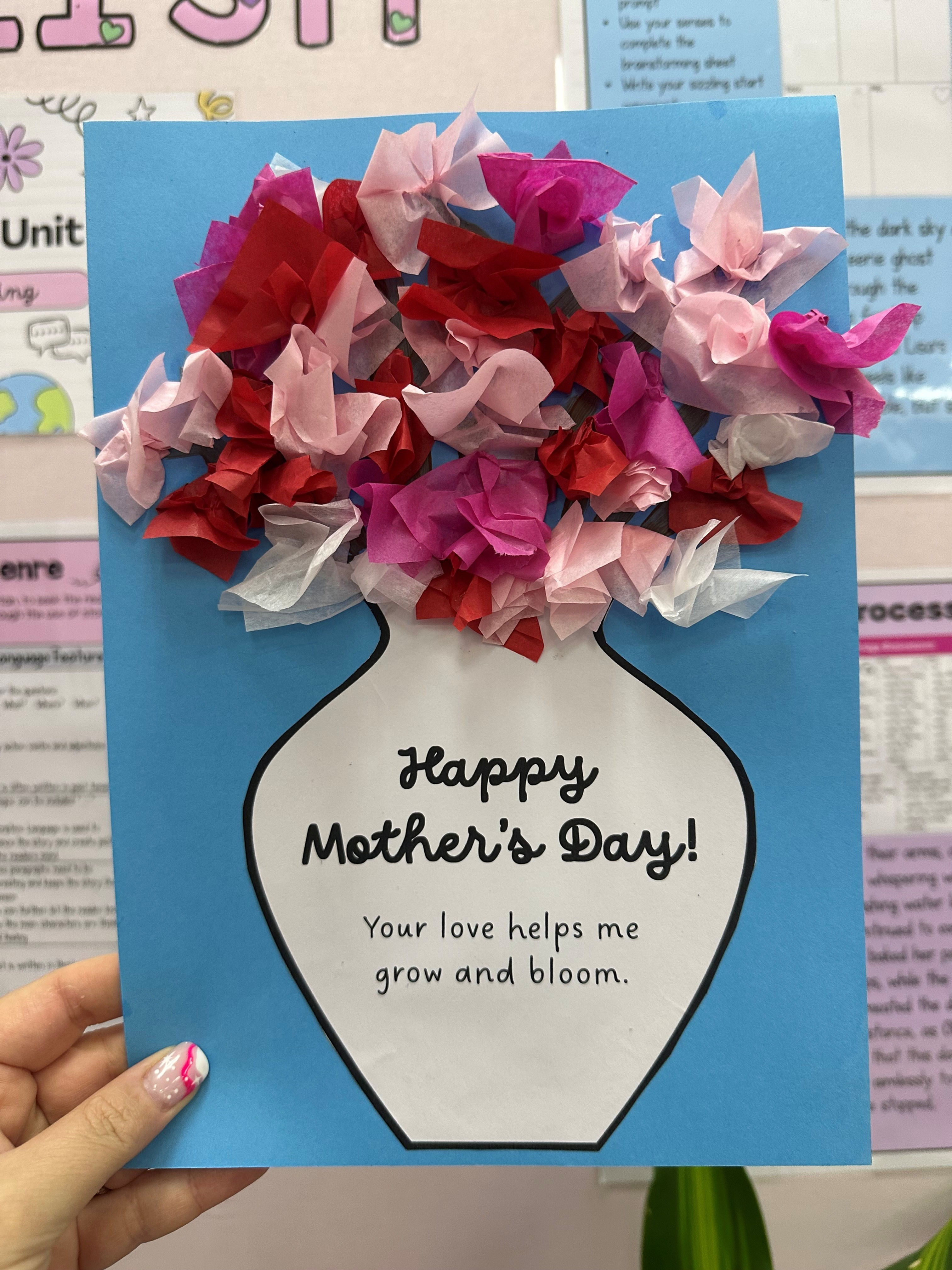 Mother's Day Vase Craft