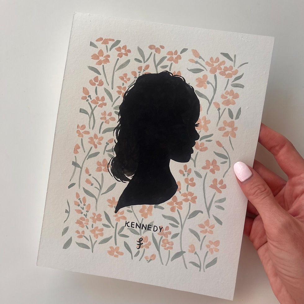 Thumbnail: Custom Silhouette Portrait