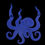 Miniaturbild: Oktopus Lesezeichen blau | Geschenk für Leseratten | Buchzubehör maritim | Tinte