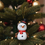 Miniature : Schneemann Ornament 3D Druck rPLA | Mr. Frosty Lustige Weihnachtsdeko | Einzigar