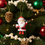 Miniature : Winkender Weihnachtsmann Christbaumschmuck | Santa Claus Geschenk Ornament 3D Dr