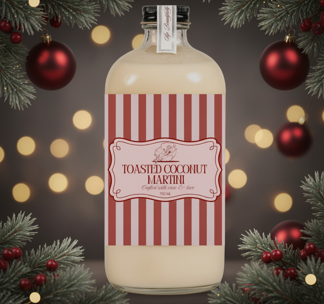 Toasted Coconut Martini