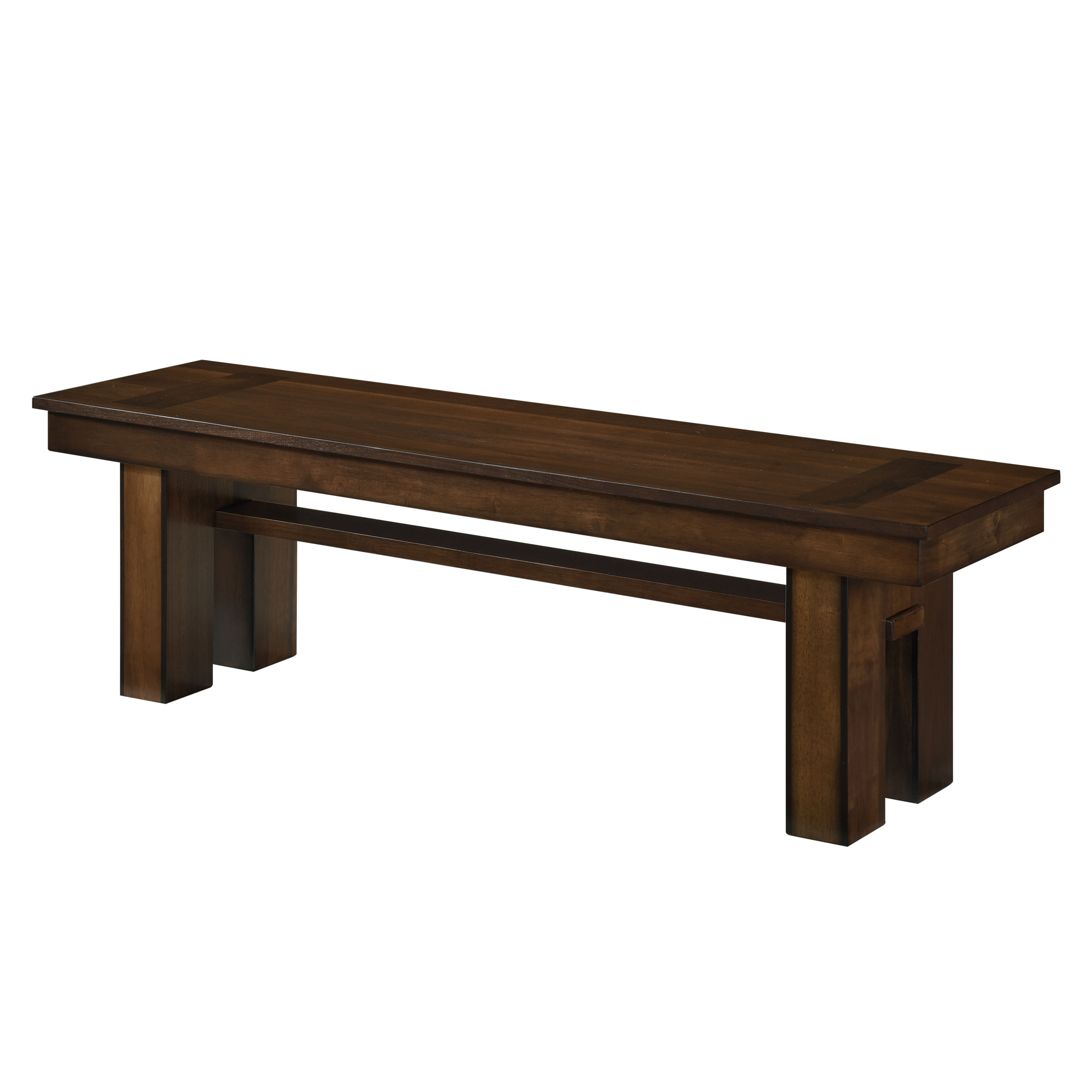 Bench Sedley Collection 5415RF-13 Transitional Walnut Finish