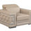 Thumbnail: Beige Italian Leather Sofa 692 GU Contemporary