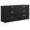 Thumbnail: 224453 KENDALL Wooden Black Dresser by Coaster