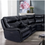 Thumbnail: BRAYLEE Transitional Dark NavyTop Grain Leather Furniture of America