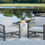 Thumbnail: Outdoor Loveseat with Table and 2 Chairs Fynnegan P349