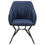 Thumbnail: Mayer Upholstered Dining Arm Chair Blue and Brown 193722