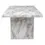 Thumbnail: Icon Faux Marble Rectangular Dining Table by Diamond Sofa